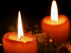 Candles Stock Footage