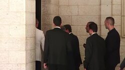 CLEAN : Israeli opposition leader warns against 3rd intifada News Clip