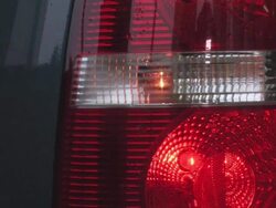 car winker Stock Footage