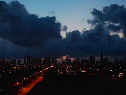 Before sunrise in Little Havana Stock Footage