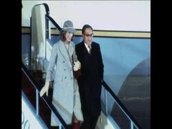 SYND 24 10 74 HENRY KISSINGER ARRIVES IN MOSCOW AT THE START OF A NINE NATION TRIP News Clip