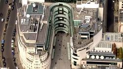 BBC Broadcasting House Aerials News Clip