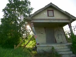 WS View of poor district / New Orleans, Louisiana, United States Stock Footage