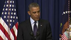 United States President Barack Obama delivered remarks in observance of World AIDS (Acquired Immune Deficiency Syndrome) day at the White House on Monday. (Dec. 2) News Clip