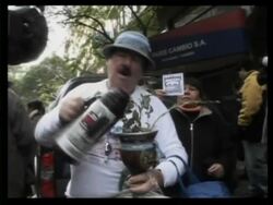 Demonstrators at Finnish embassy News Clip