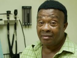 Florida Doctor Sees Patient Newly Covered Under Affordable Heath Care Plan Stock Footage