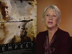 INTERVIEW Dame Helen Mirren on whether she thinks Shakespeare intended to write Prospero as a woman at the The Tempest Interview at London England. (Footage by WireImage Video/GettyImages) Stock Footage
