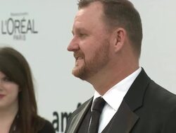 amfAR CEO Kevin Frost at the amfAR Gala Red Carpet Arrivals : 64th Cannes Film Festival at Antibes . (Footage by WireImage Video/GettyImages) Stock Footage