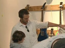 Gibson Guitar 'Paint For PEP' Charity Event Stock Footage