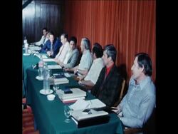 SYND 12 9 76 AIRLINE PILOTS CONFERENCE DISCUSSES HIJACKINGS News Clip