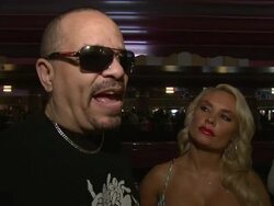 INTERVIEW: Ice T on Eminem, his reality show and the future of Hip Hop music at The Art of Rap European Premiere at Hammersmith Apollo on July 19, 2012 in London, England (Footage by WireImage Video/Getty Images) Stock Footage