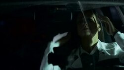 Attack in car Stock Footage