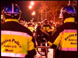 Though the game was in Colorado, there were plenty of celebrating Red Sox fans taking to the streets in Boston Sunday night, however there were arrests as well. News Clip