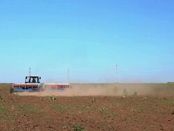 Plowing Stock Footage