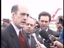 ALBANIA: KOSOVO CRISIS: US DEPUTY SECRETARY OF STATE VISIT News Clip