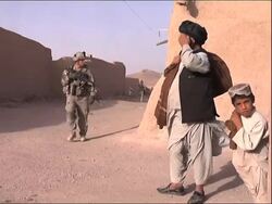 AP crew embedded with US troops on patrol News Clip