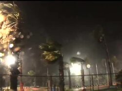 The leading edge of Hurricane Dolly arrives on the Gulf Coast, bringing rain and heavy winds to towns straddling the Texas-Mexico border. The center of the storm is expected later in the day, and could dump up to 15 inches of rain. News Clip