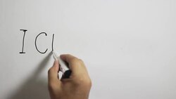 Hand writing a 'i choose you' message on a white board using a black marker Stock Footage
