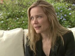 INTERVIEW: Sophie Huber on the attitude of Harry Dean Stanton towards the film at Harry Dean Stanton Interviews: 69th Venice Film Festival on September 05, 2012 in Venice, Italy (Footage by WireImage Video/Getty Images) Stock Footage