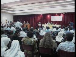 IRAQ: BAGHDAD: NEW BOOK ON THE LIFE OF SADDAM HUSSEIN LAUNCHED News Clip