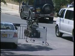 Men held at Israeli PM's  office after  material found in shoes News Clip