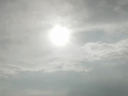 night sky with storm cloud,lighting,full moon and starry Stock Footage