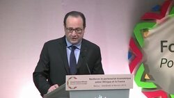 CLEAN : France to create Africa export bank: Hollande News Clip