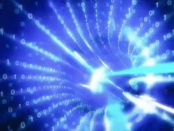 Data Tunnel  (loop) Stock Footage