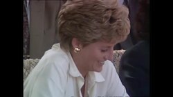 Princess Diana's Royal visit to Zimbabwe 1993 News Clip