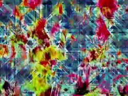 Colorful stars blinking Stock Footage