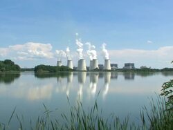 power plant Stock Footage