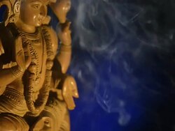 Deity Vishnu, Hindu, God Stock Footage