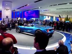 Ford GT at Detroit Motor Show News Clip