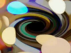 BLURRY LIGHTS : centrifuge (LOOP) Stock Footage