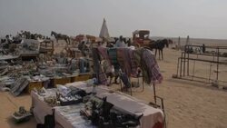 Row Of Souvenir Stalls Exteriors News Clip