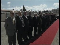 MIDDLE EAST:  E-P PRESIDENT FONTAINE TALKS WITH ARAFAT News Clip