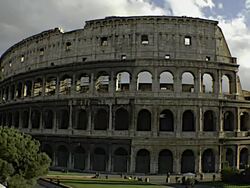 Roman Colosseum,  Rome, Italy Stock Footage