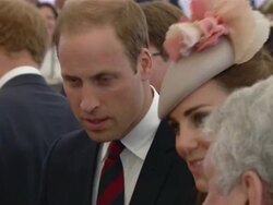 WW1 Centenary - Royals at St. Symphorien Service News Clip