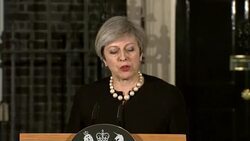 Statement by Theresa May following the terrorist attack in Westminster News Clip