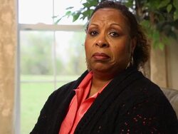 Woman Expresses Sorrow Looking at Camera Stock Footage