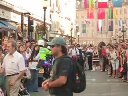 Olympic Torch Relay - Day 69 Stock Footage