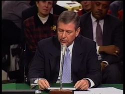 USA: ATTORNEY GENERAL-DESIGNATE JOHN ASHCROFT News Clip