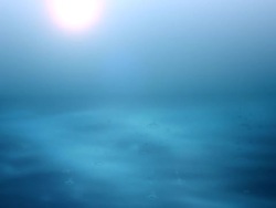 Rain in the mystic water. Stock Footage