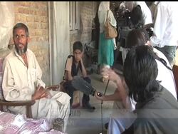 Islamabad Bureau Chief Chris Brummitt reports on the state of the compound where Osama bin Laden was killed.  Brummitt talked to neighbors of the compound and reports there's a mixed reaction from the Pakistani people on bin Laden's death. News Clip