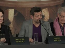 Andy Serkis on voice acting Stock Footage