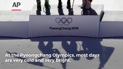 Cold, Sunny Days Make For Stunning Olympic Photos Instructional Video