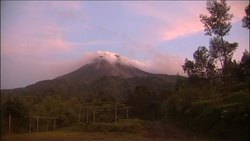 Officials remain on high alert as volcano could erupt at any time News Clip