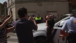 Footballer Lionel Messi and his father appear at tax fraud hearing News Clip