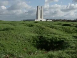 SHADOWS OF WAR: The Canadian National Vimy Memorial Stock Footage