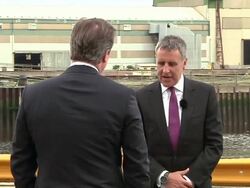 David Cameron Interview at Port of Tyne News Clip
